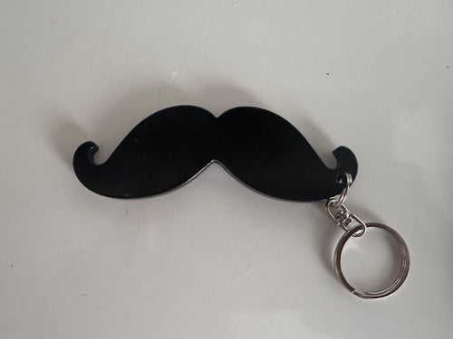 Mustache Key Chain/Bottle Opener